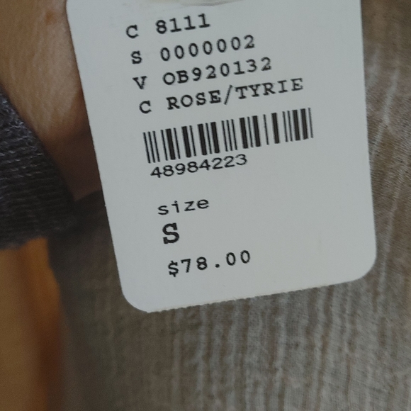 Free People button up blouse~ NWT - Picture 5 of 6